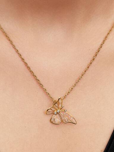 Charm Mariposa Oversized calada