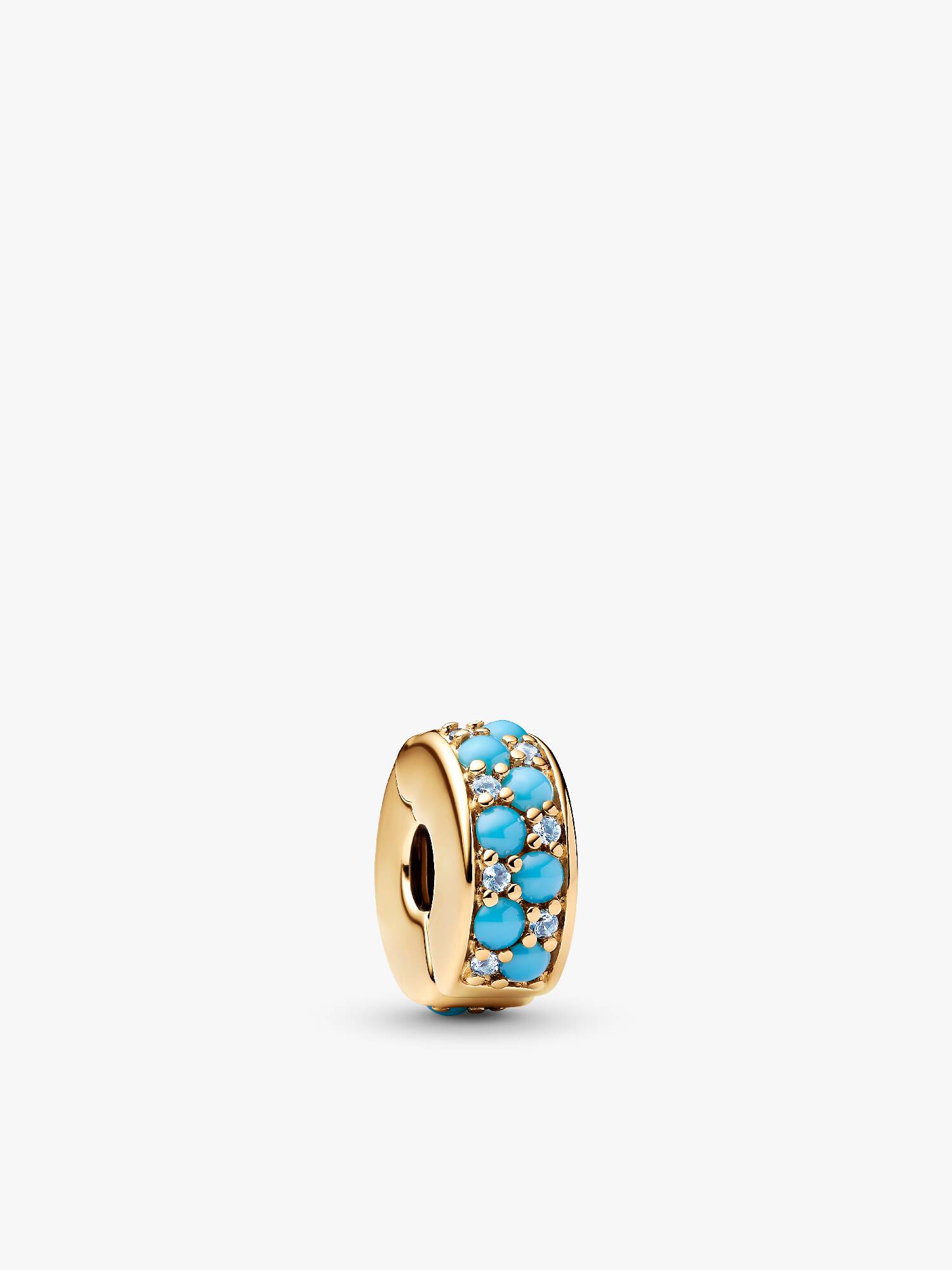 Charm de Clip Azul Agua Talla única
