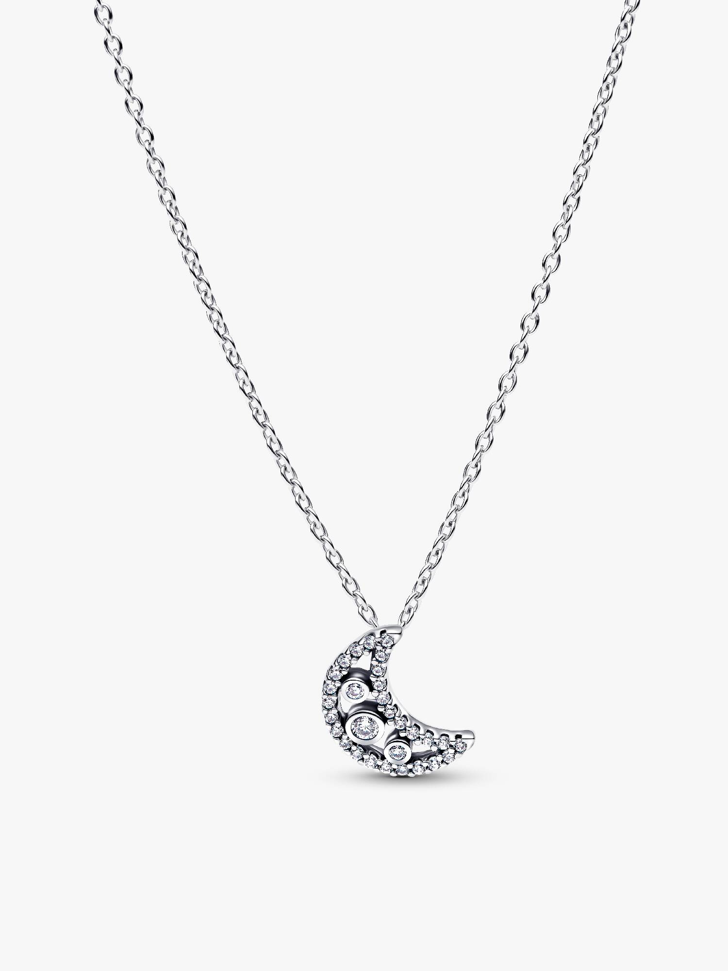 Collar con dije Luna creciente