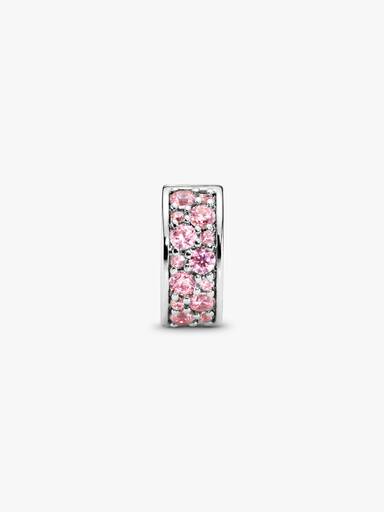 Charm Sujetador de pavé rosa