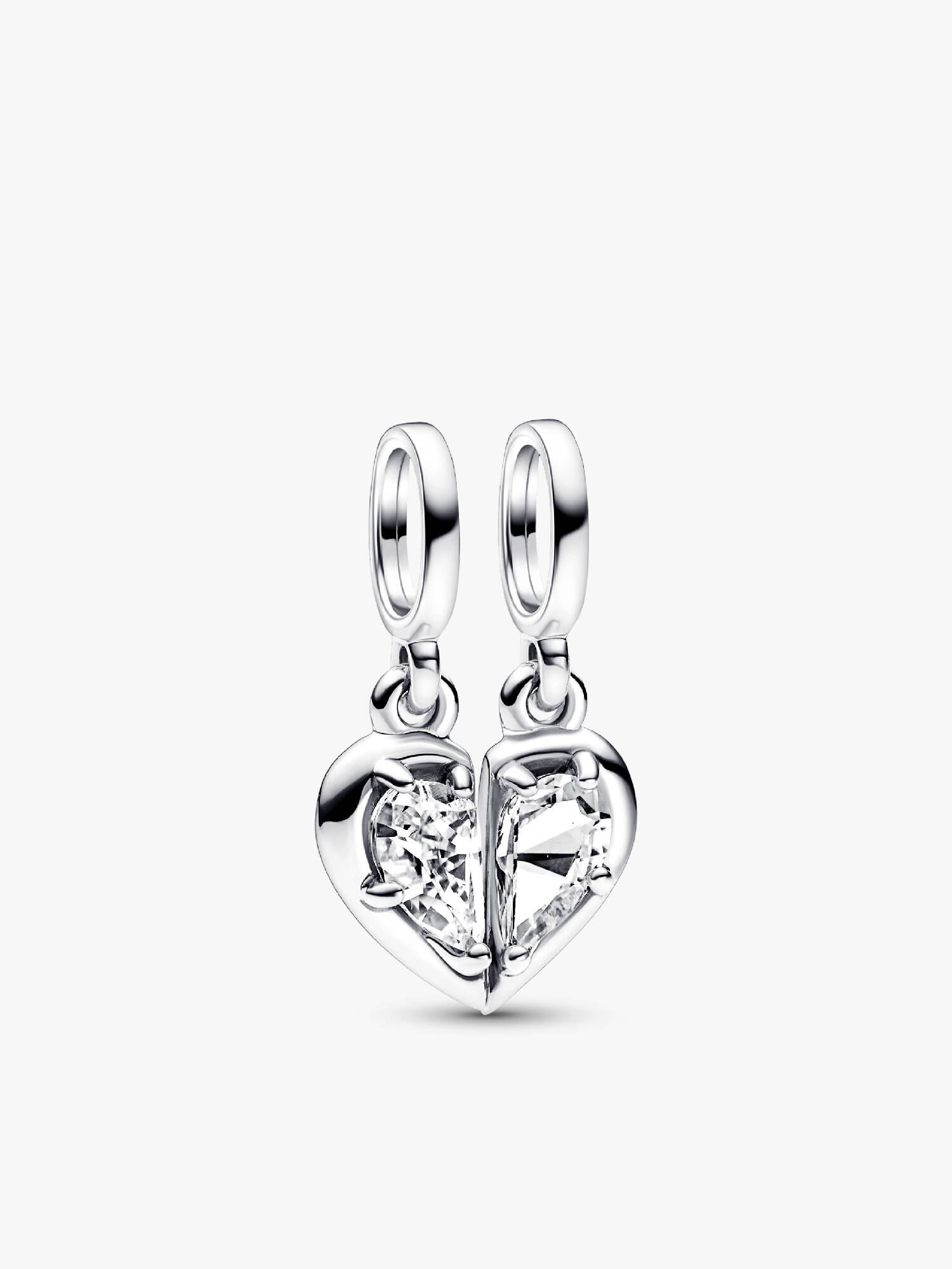 Charm colgante separable Madre e Hija Pandora Plata Esterlina