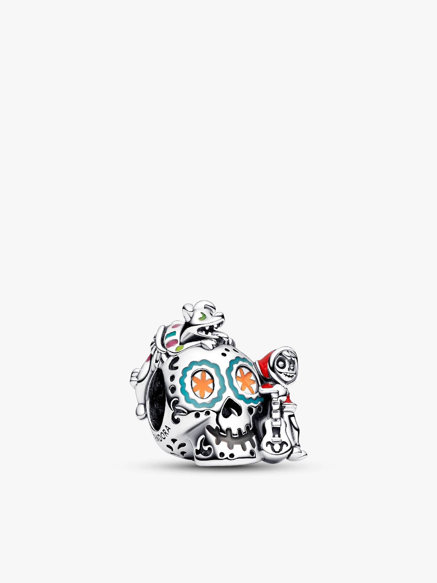 Charm Calavera de Miguel y Dante de Coco de Disney Pixar que Brilla en la Oscuridad Talla única