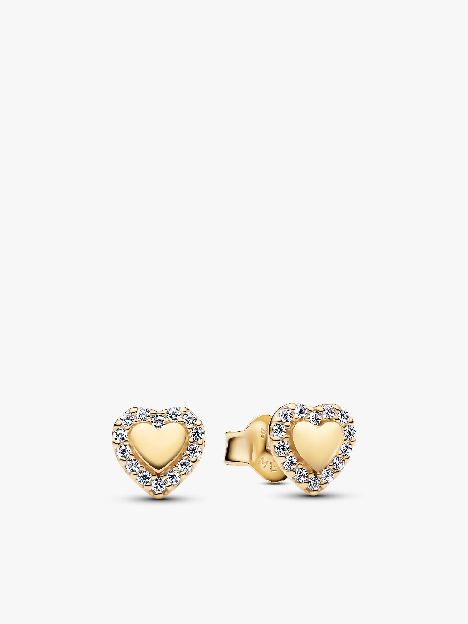 Aros de botón halo Corazón