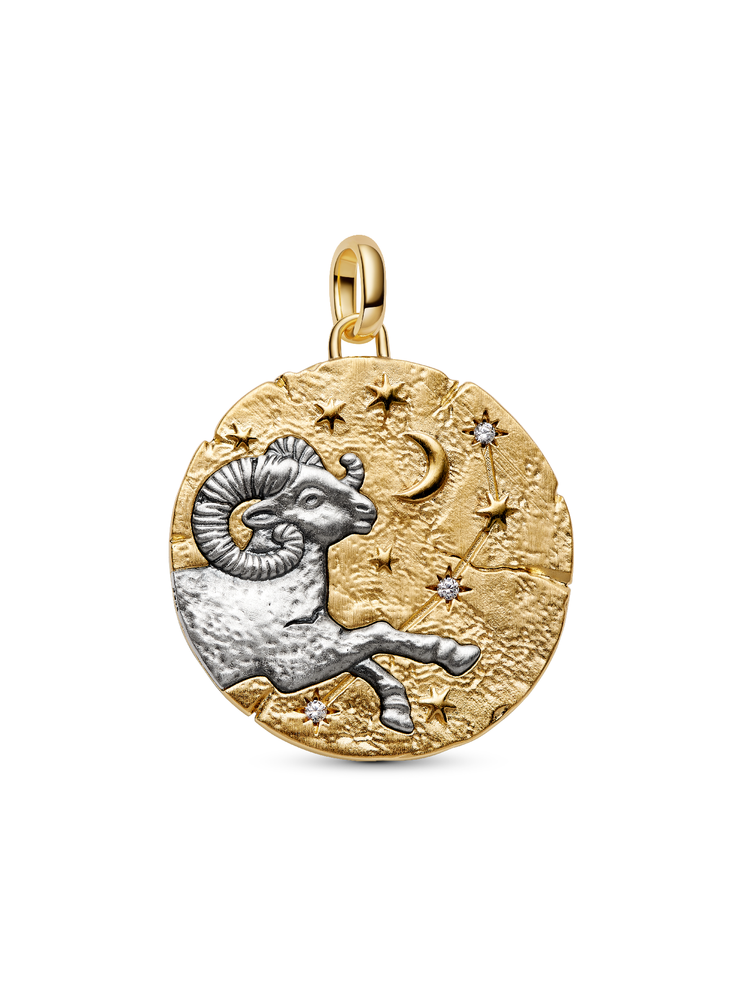 Charm Medallón Grande signo del zodíaco Aries