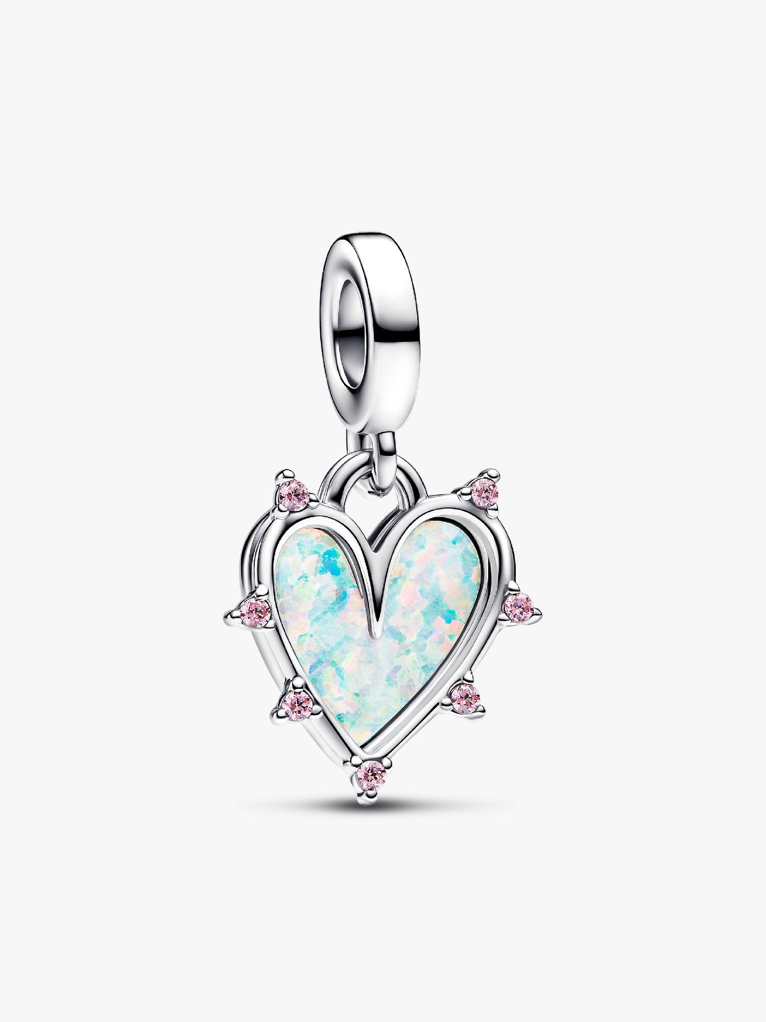 Charm Colgante Doble Amistad Opalescente Talla única