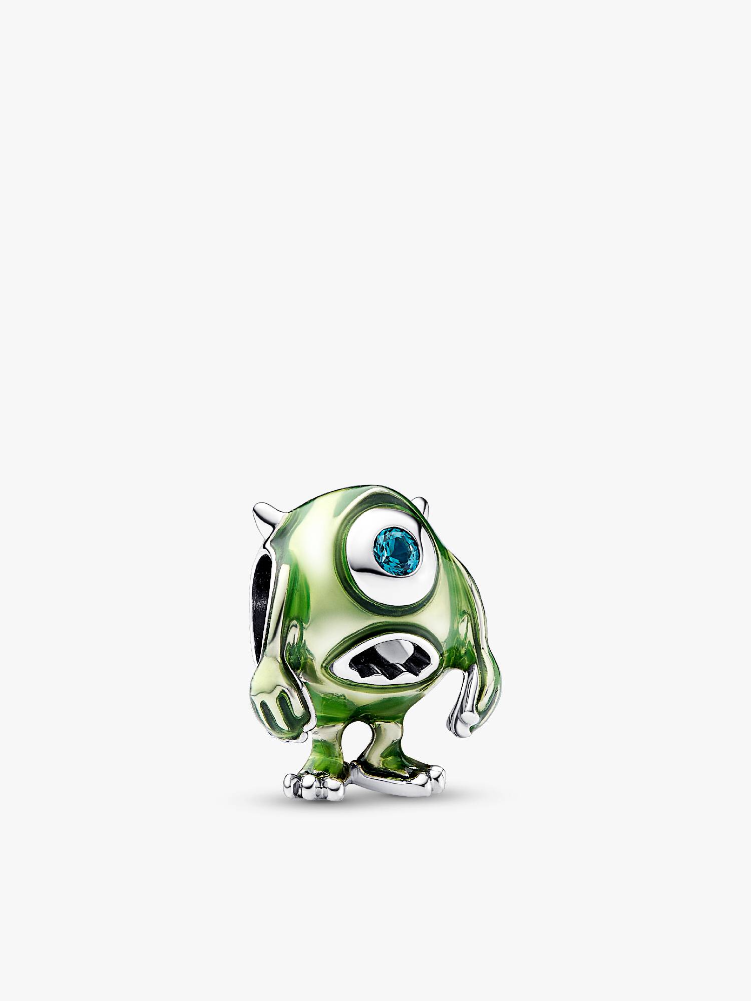 Charm Mike Wazowski de Disney Pixar Pandora Plata Esterlina Talla única