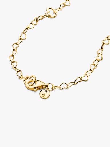 Collar Cadena de Corazones Unidos