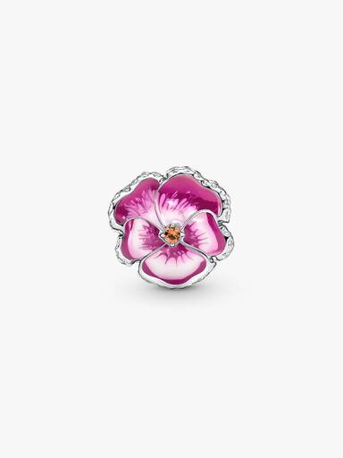 Charm Pensamiento Rosa