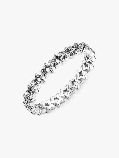 Anillo Banda De Estrellas Asimetricas