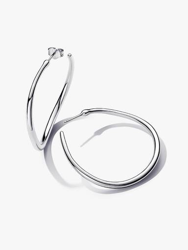 Aros tipo argolla Abierto de 42 mm Forma Orgánica Talla única