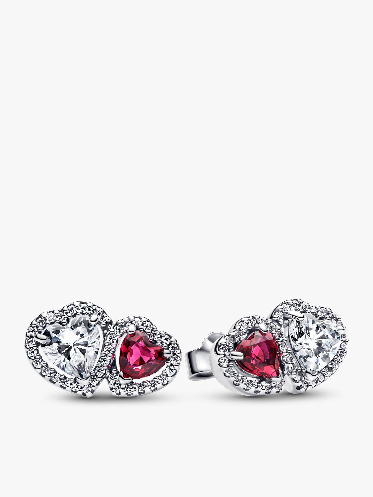 Aros de Botón Halo Corazones