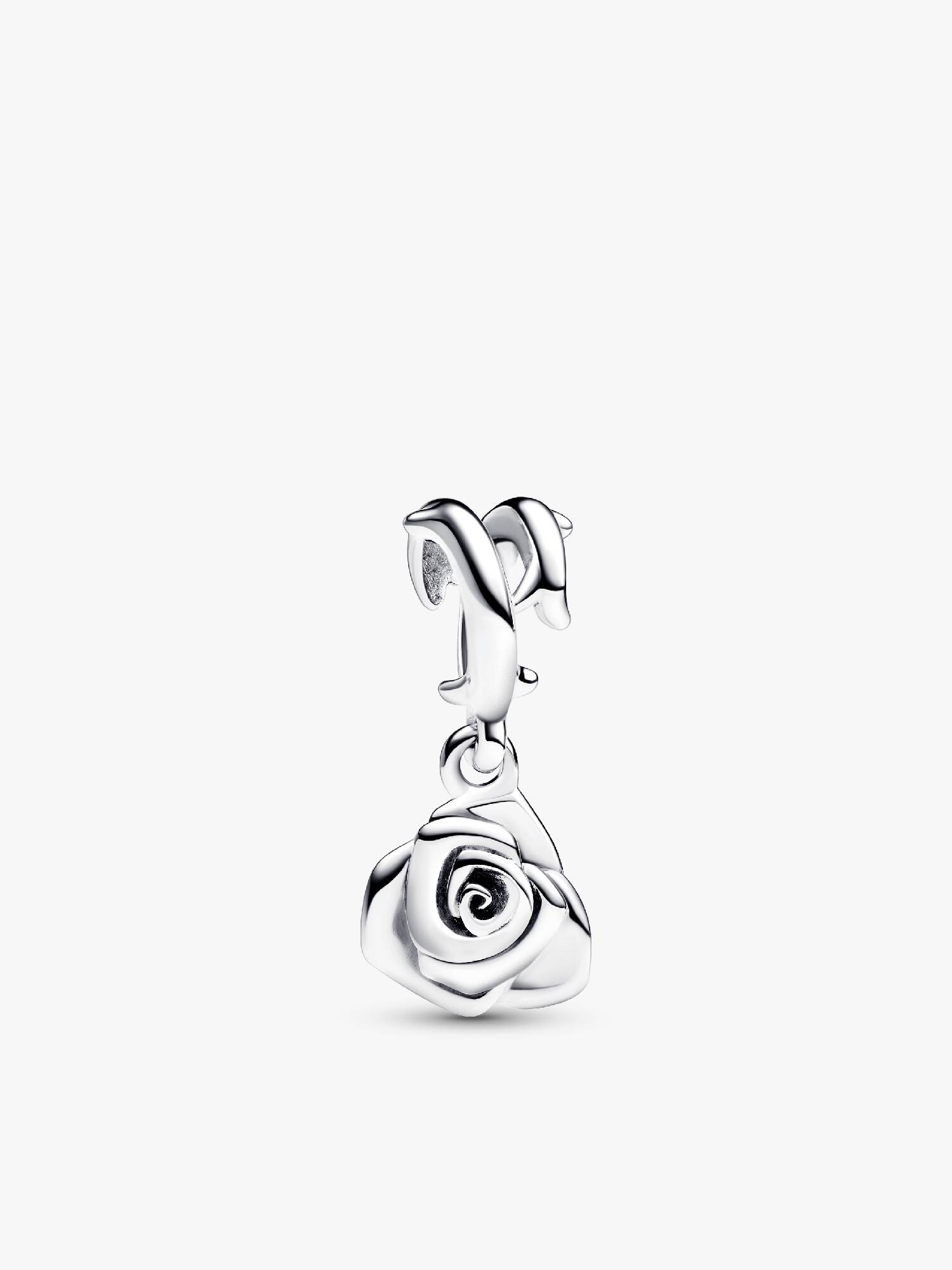 Charm Colgante Rosa Floreciendo