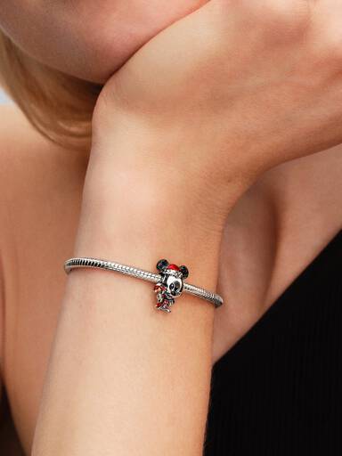 Charm festivo de Mickey Mouse de Disney