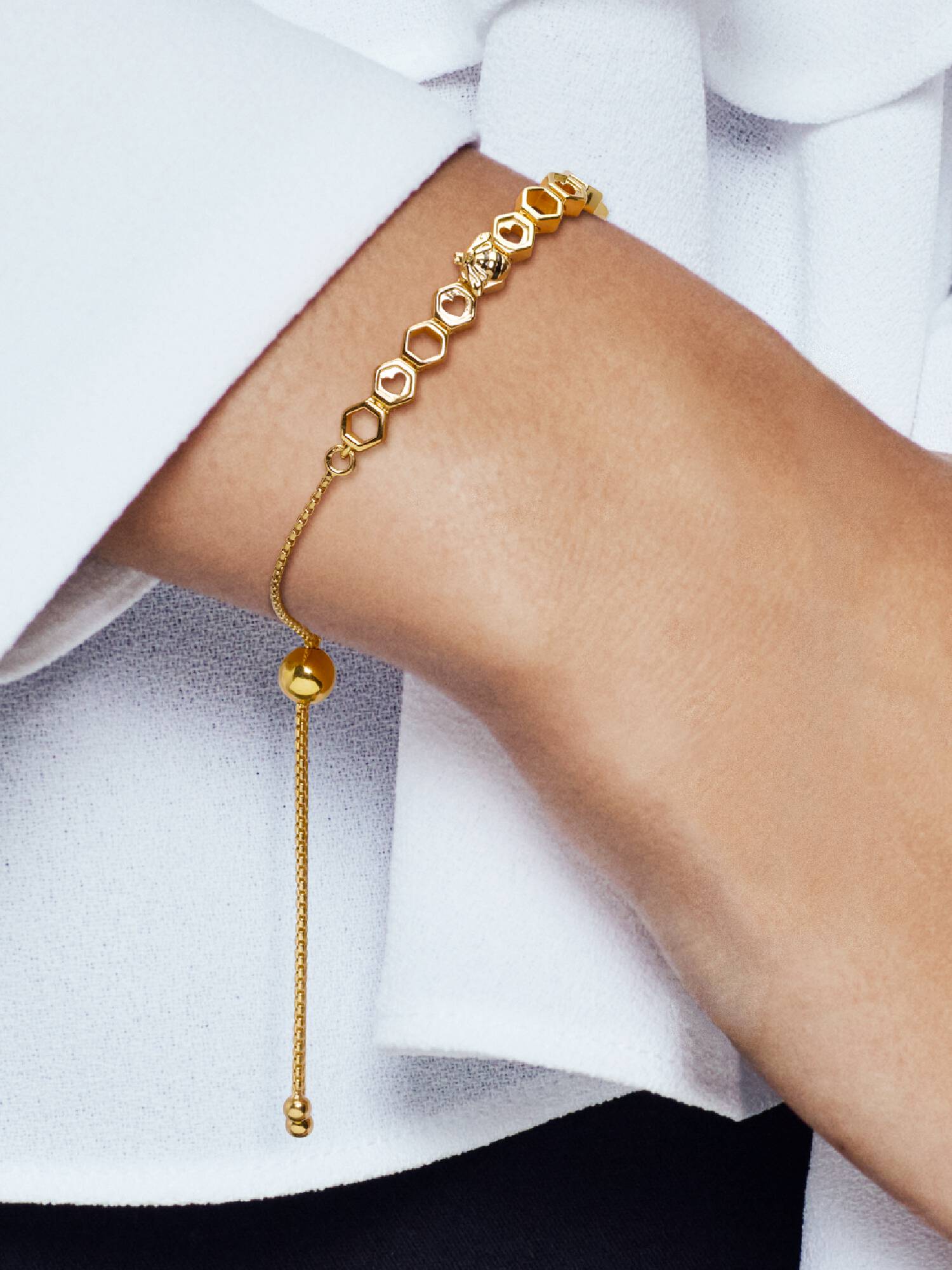 Pulsera Abeja Edición Limitada PANDORA Shine™