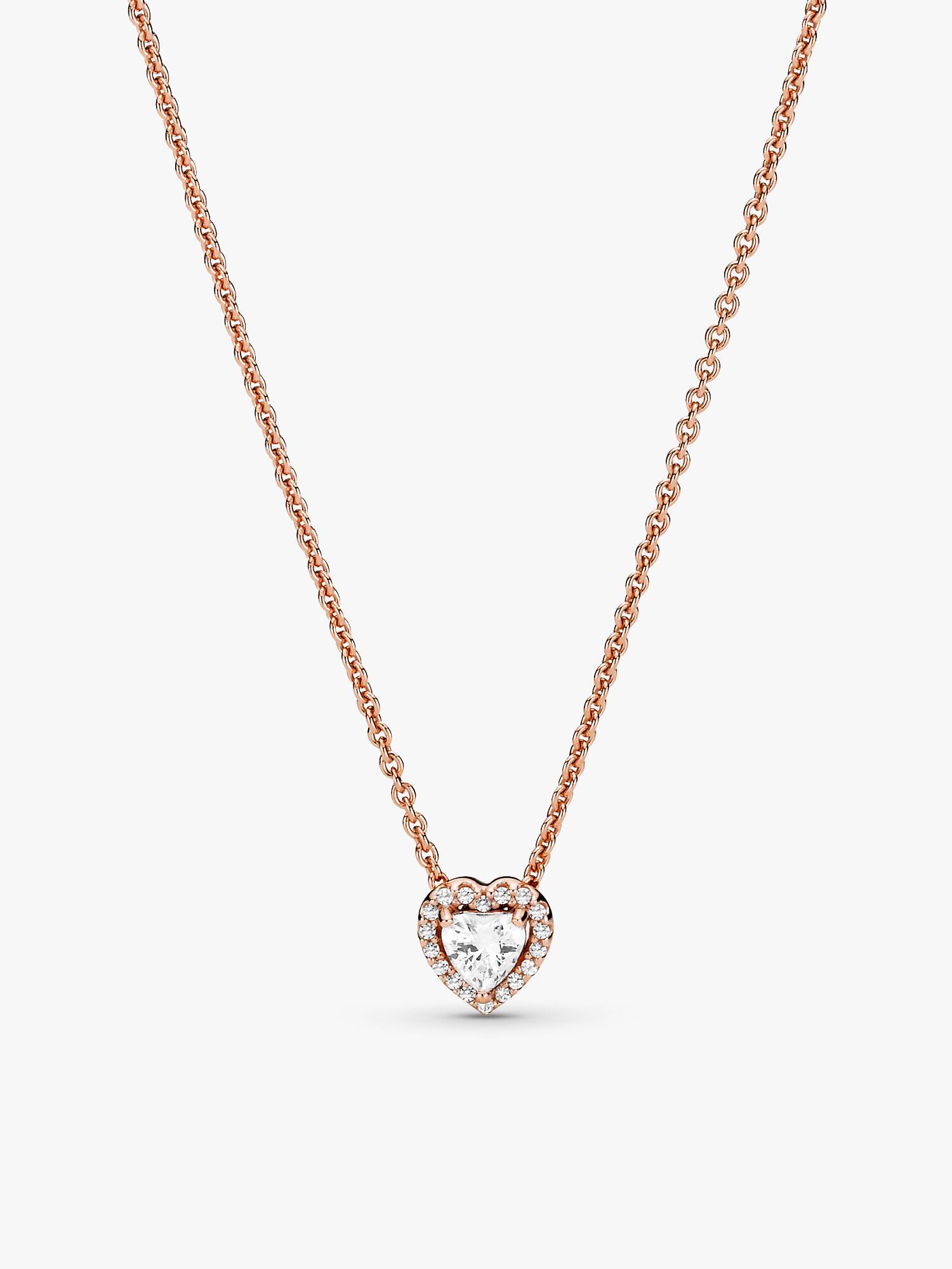 Collar collier Corazón reluciente