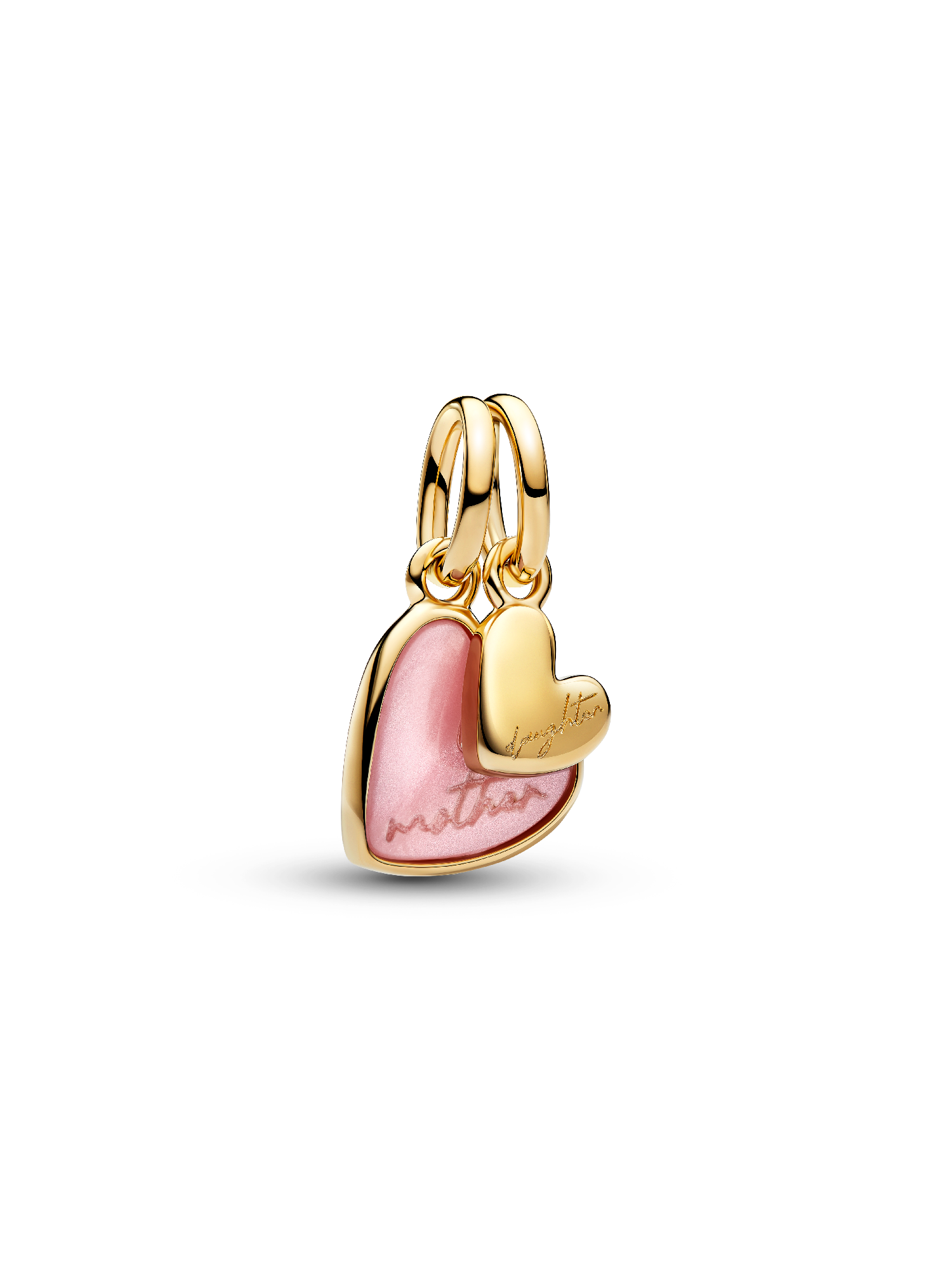 Charm Colgante Corazones separables de Madre e Hija