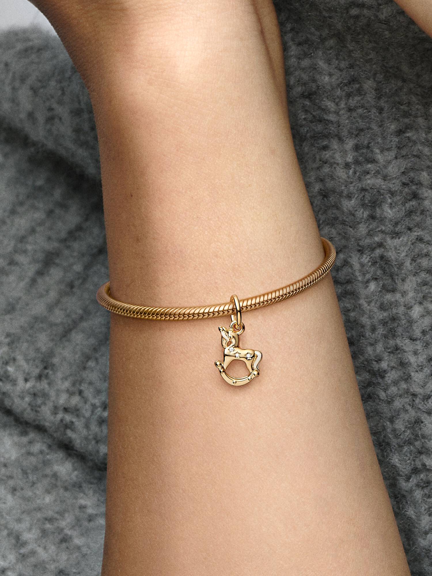 Charm Colgante Balancín Unicornio Talla única