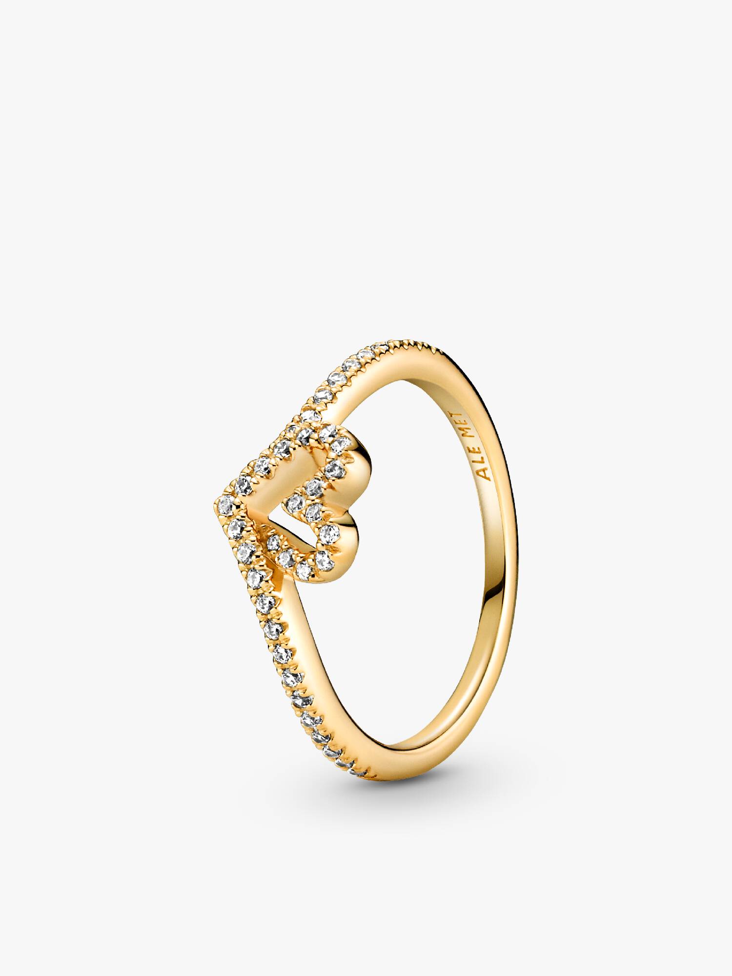 Anillo Corazón Deseo Brillante