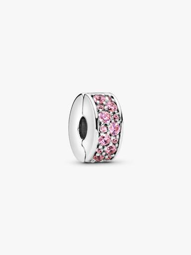 Charm Sujetador de pavé rosa