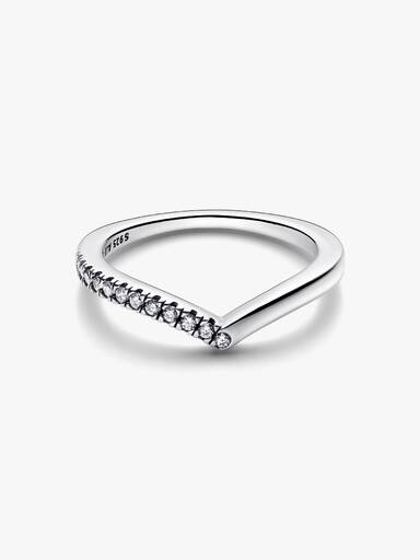Anillo Medio Deseo Brillante de Pandora Timeless