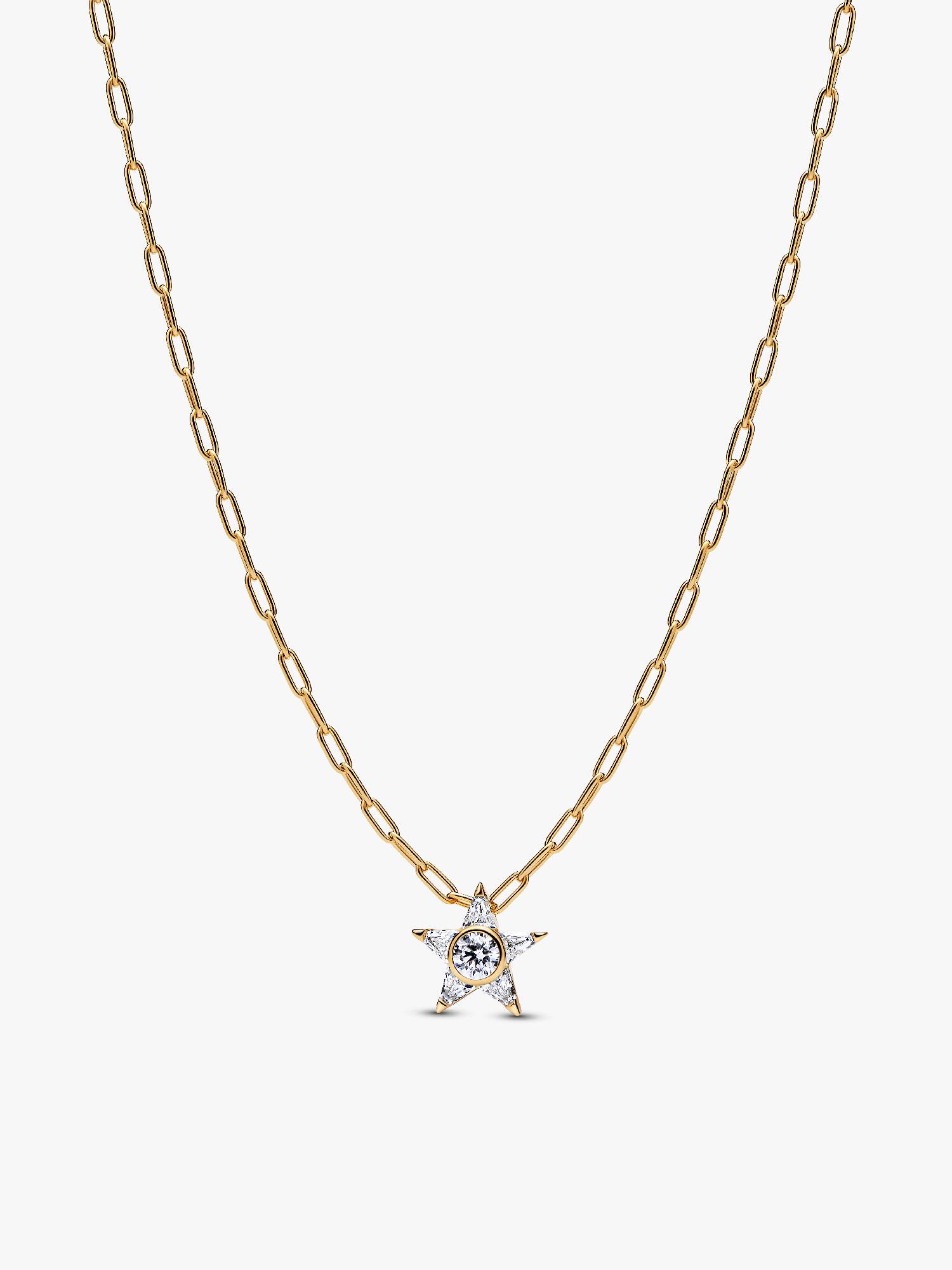 Collar con Colgante Estrella Brillante