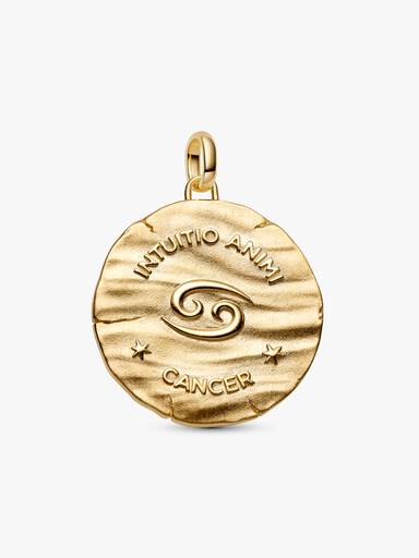 Charm medallón grande signo del zodiaco Cáncer