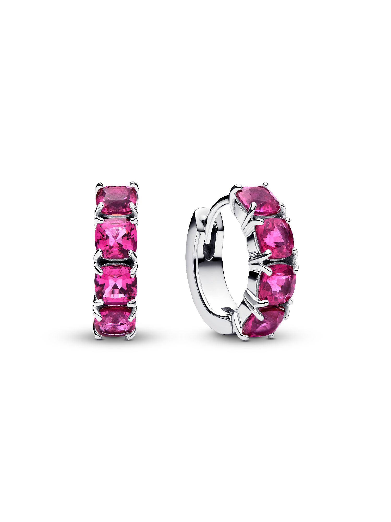 Aros de argolla rosa