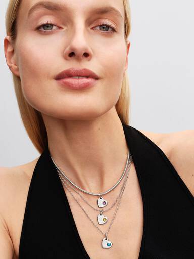 Charm Colgante Corazón de Piedra Azul Turquesa para Grabar