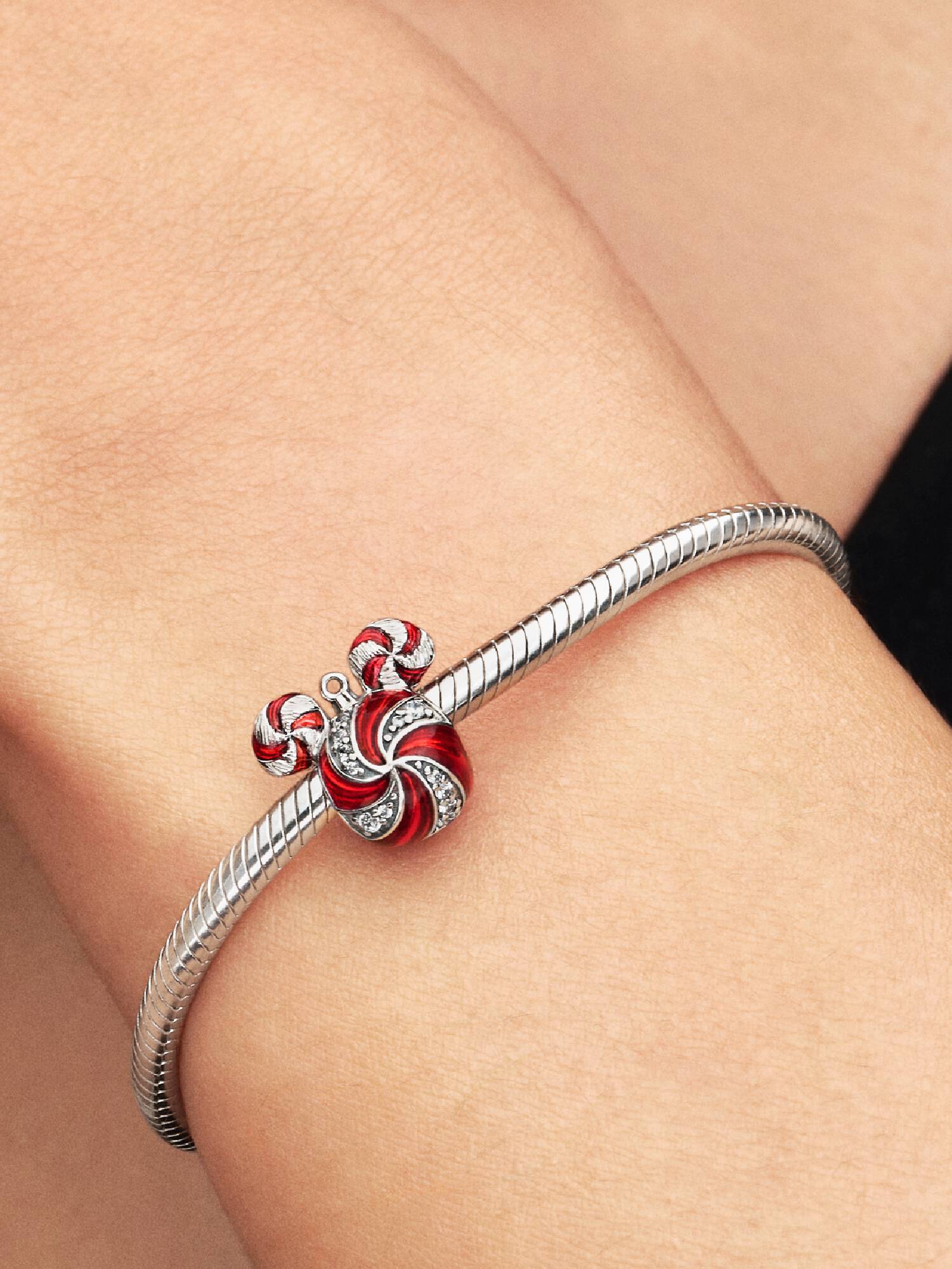 Charm Corona de Navidad de Mickey Mouse de Disney