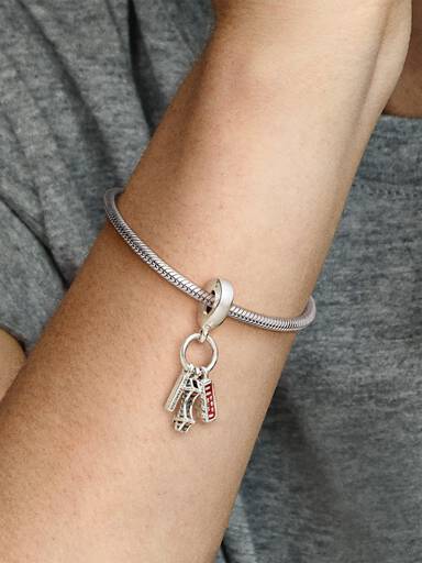 Charm Colgante PANDORA Con Símbolos De San Francisco Talla única