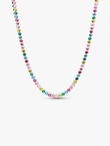 Collar de Tenis Arcoiris