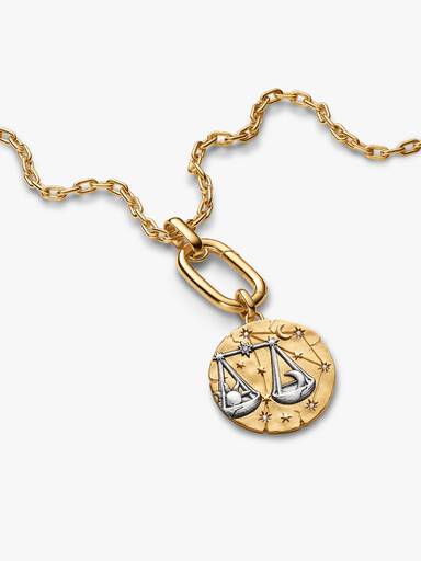 Charm Medallón grande signo del zodíaco Libra