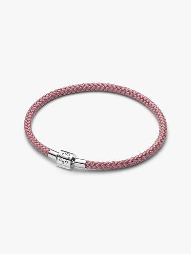 Brazalete Cordón Rosa Brillante