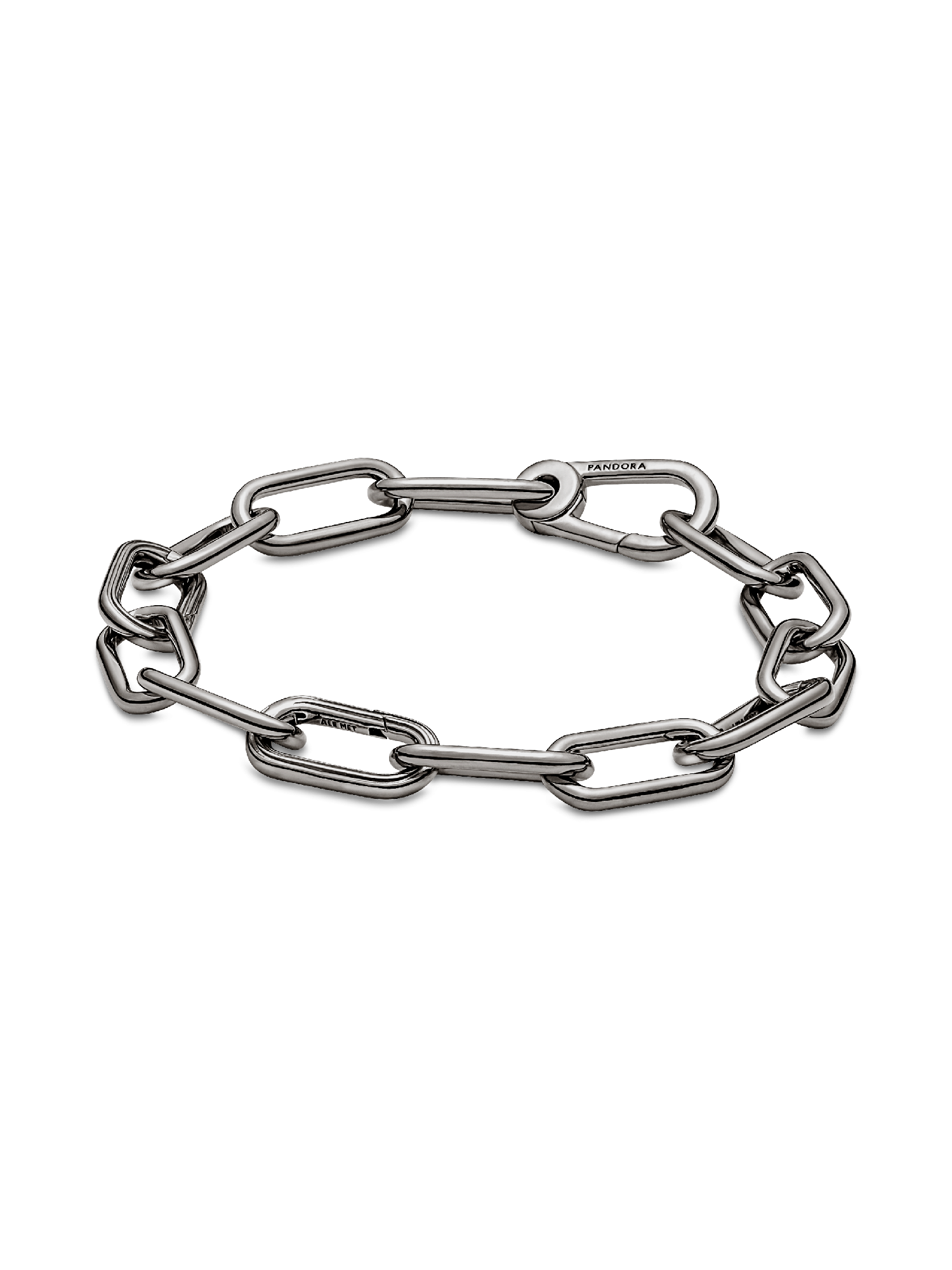 Brazalete De Cadena De Eslabones Recubrimiento en Rutenio Pandora Me 15.50 cm