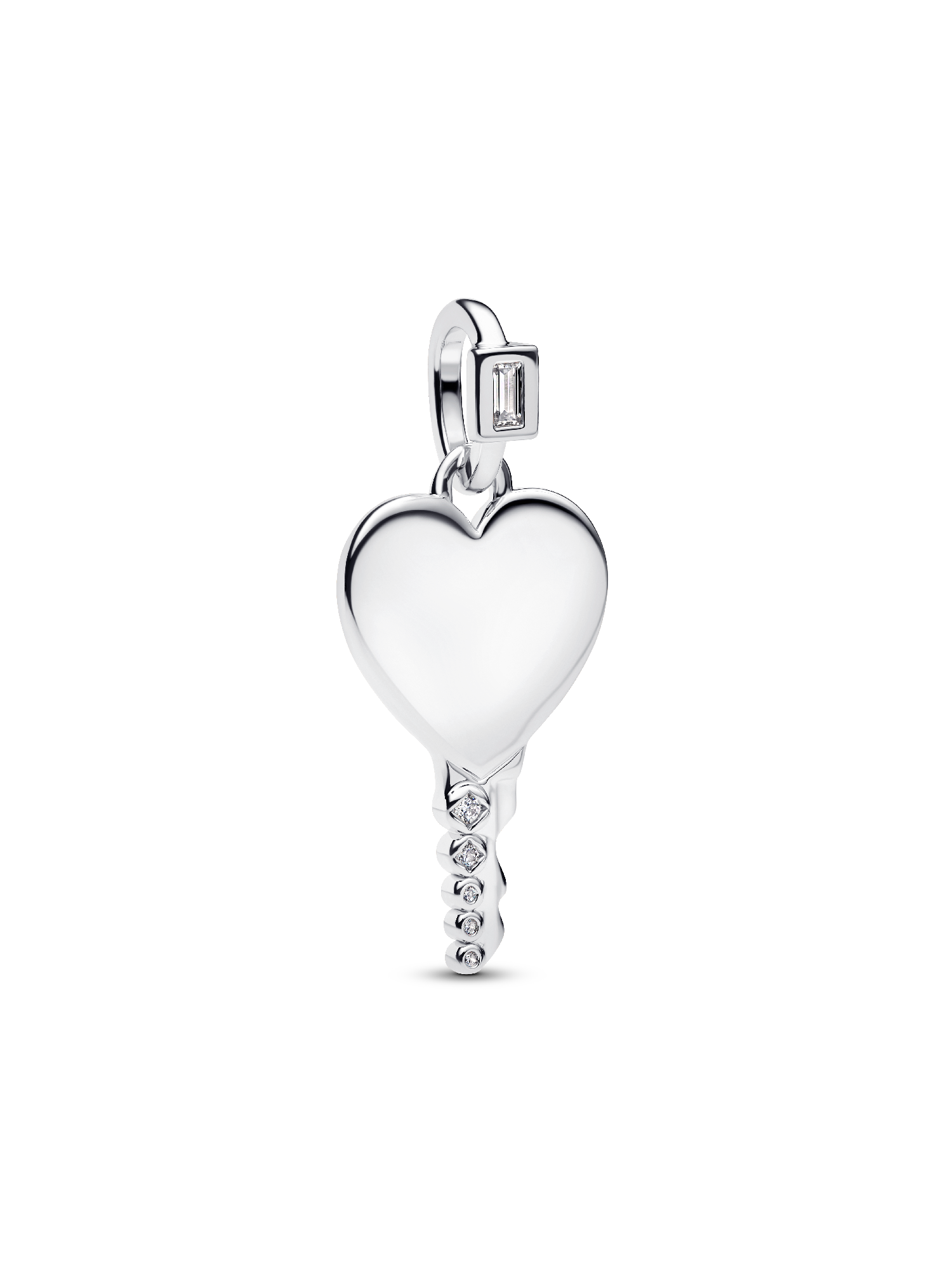 Colgante llave de Corazón Grabable