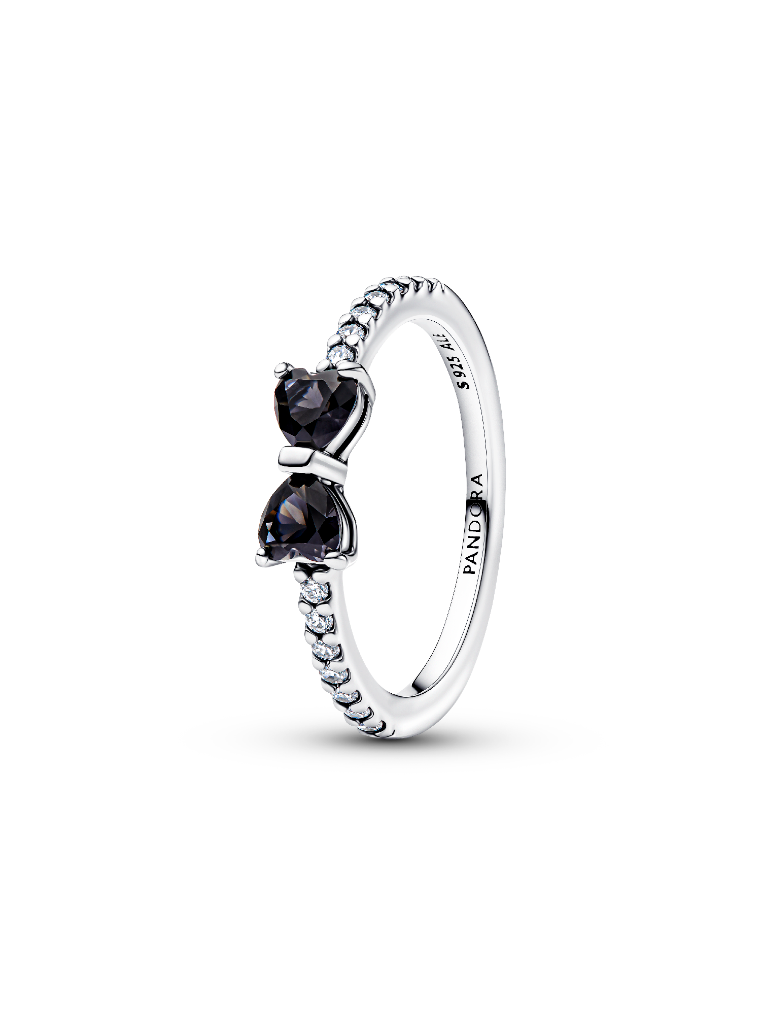 Anillo Lazo Brillante Transparente