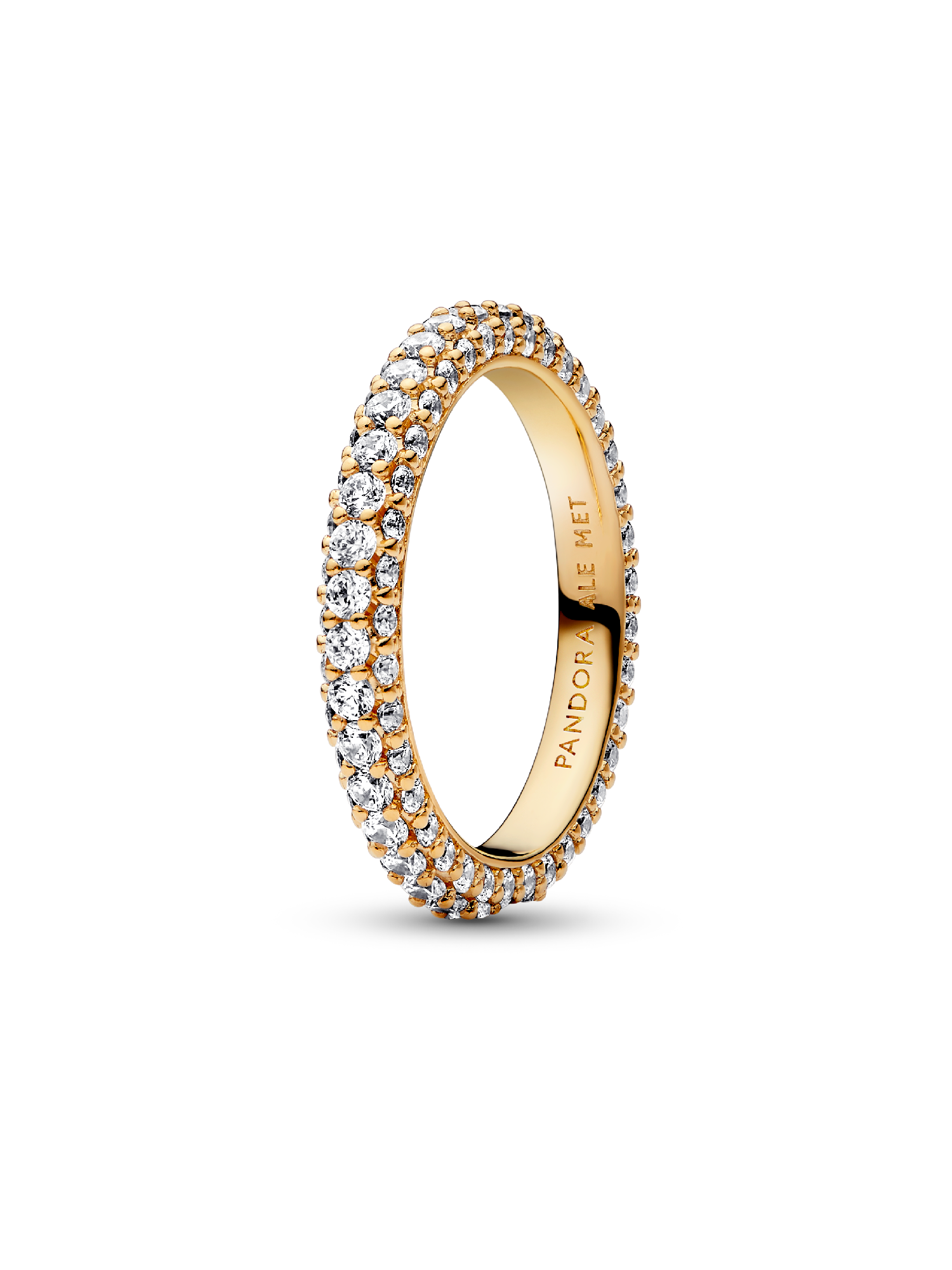 Anillo Fila en Pavé