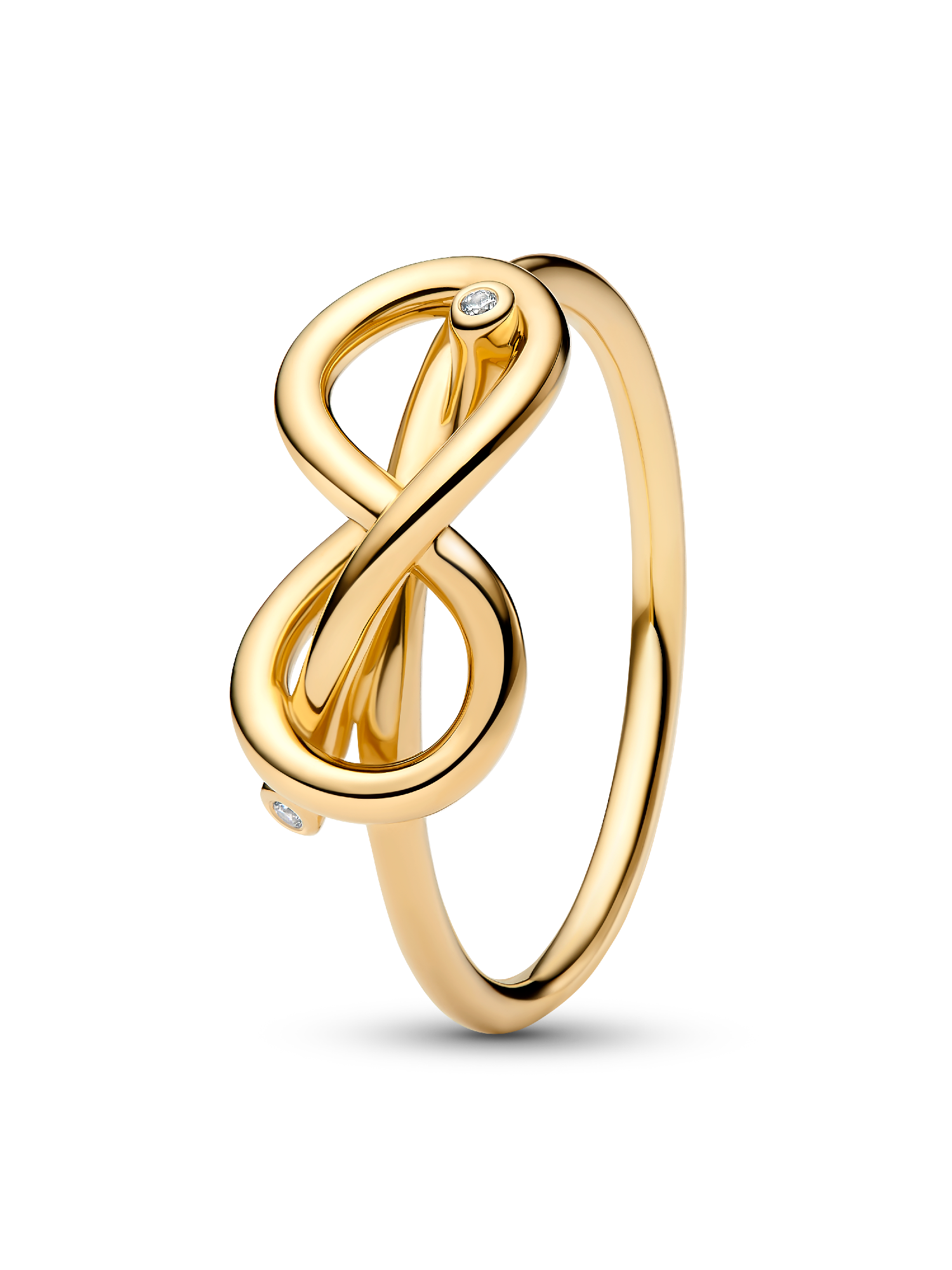 Anillo Nudo Infinito Dorado