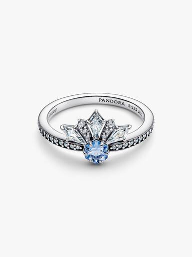 Anillo Tiara de La Reina Elsa de Frozen de Disney
