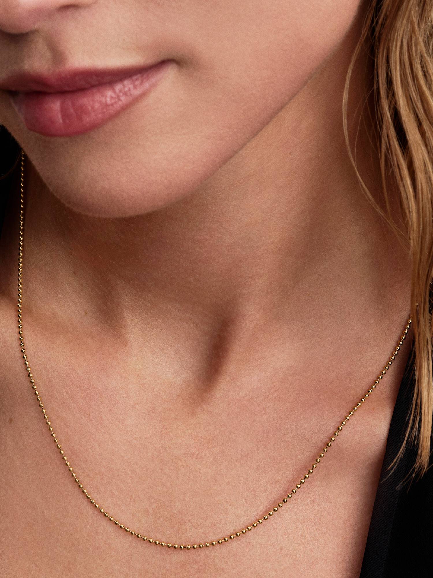 Collar de cadena de bola