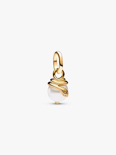 Charm Mini Colgante Pandora ME Serpiente Anacarada Talla única