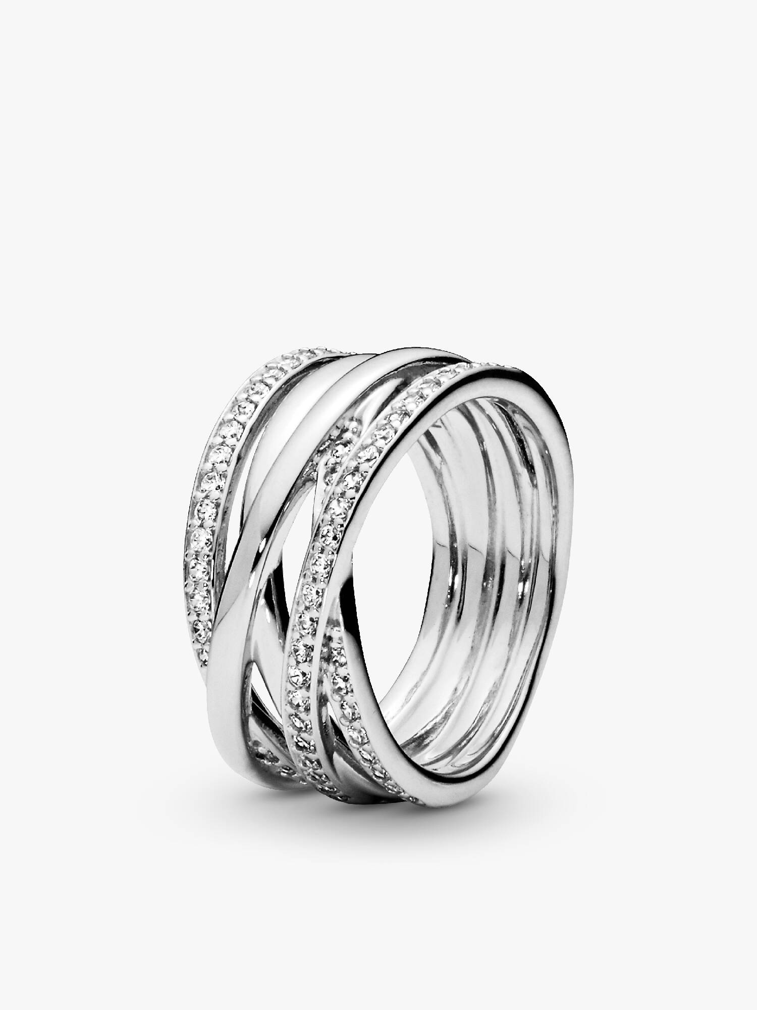 Anillo Entrelazado esterlina