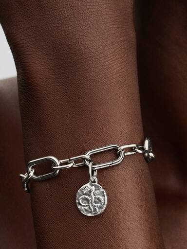 Charm Medallón Serpiente Infinito