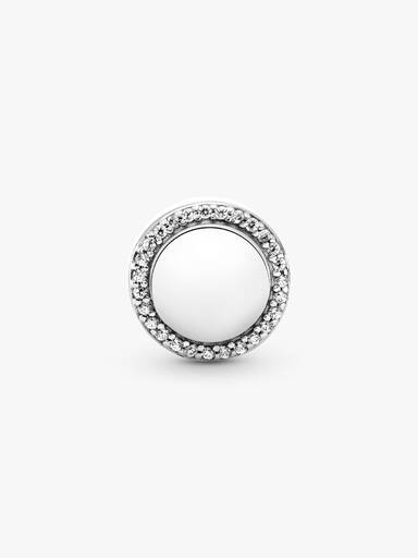 Charm Redondo Blanco Talla única