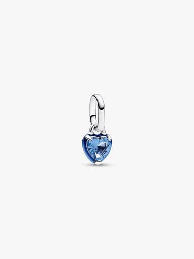 Charm colgante mini corazón chakra azul Pandora ME
