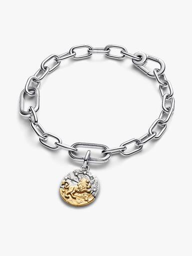 Charm medallón del signo del zodiaco Leo