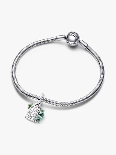 Charm Colgante Puerta de Monsters, Inc. de Disney Pixar Pandora Plata Esterlina Talla única