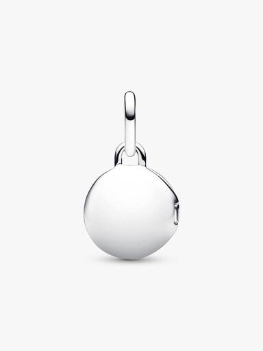 Charm Colgante Medalla Grabable que se abre Talla única Plata