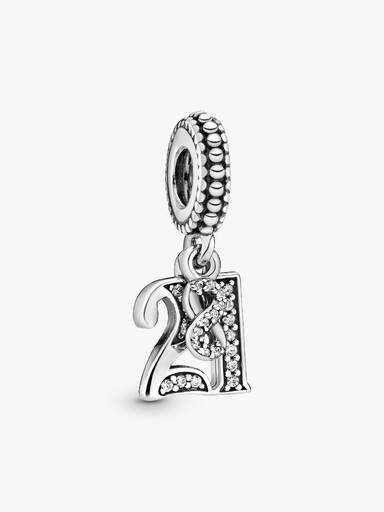 Charm Colgante Celebración De 21 Años Talla única