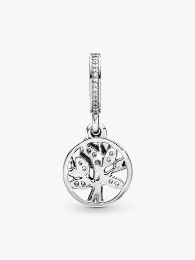 Charm Colgante Generaciones De Familia Dos Tonos